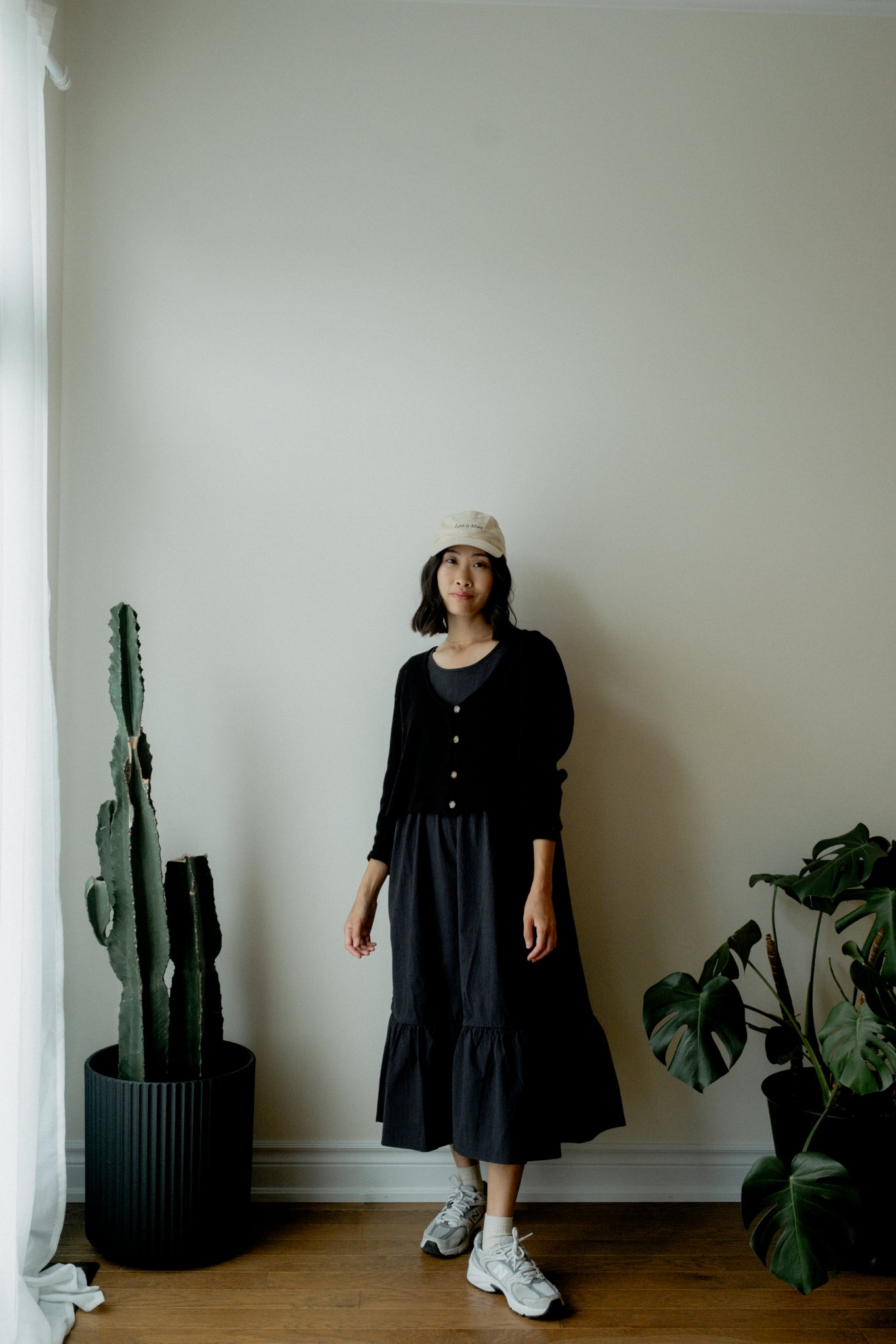 Easy Dress - Faded Black main image 1